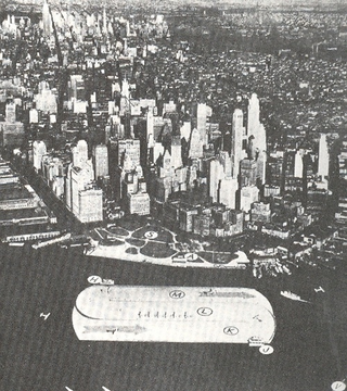 Illustration for article titled The whimsical inner city airports that never came to pass